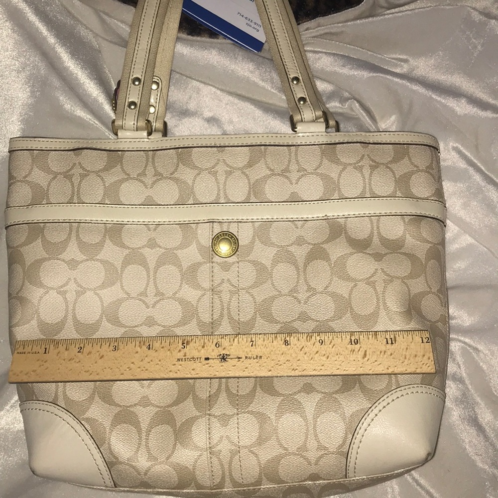 Coach C Tote Purse